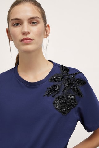 T-shirt - Azul-marinho