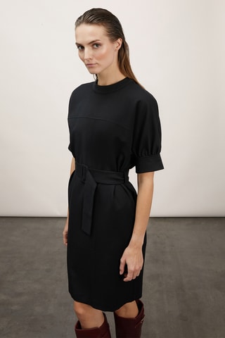 Rechte Jurk - Zwart