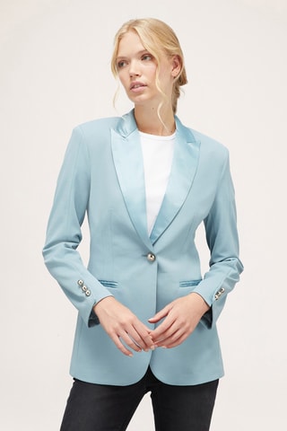 Blazer - Azul-claro