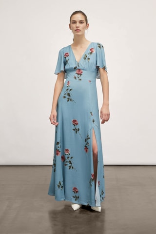 Lange Jurk - Lichtblauw