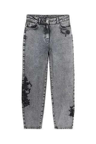 Calças de ganga boyfriend - Cinzento