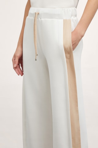 Pantalon palazzo - Blanc