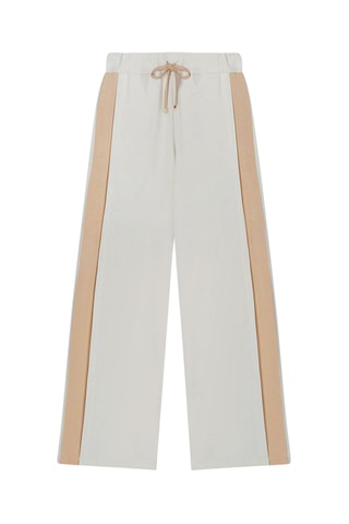 Pantalon palazzo - Blanc