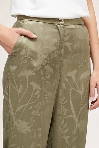 Pantalon palazzo - Kaki