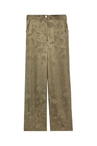 Pantalon palazzo - Kaki