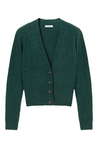 Casaco de malha - Verde