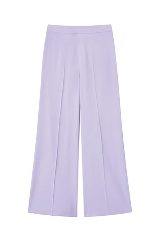 Calças palazzo - Malva