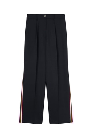 Calças palazzo - Preto