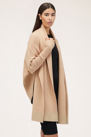 Casaco comprido - Bege