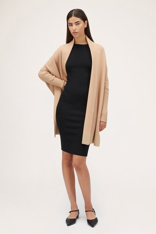 Casaco comprido - Bege