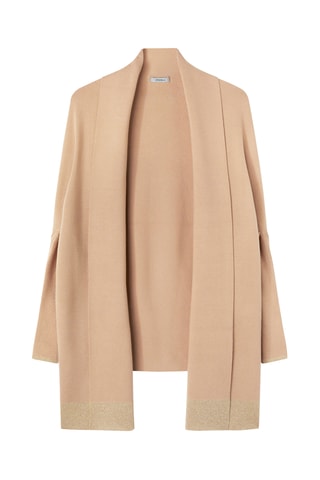 Casaco comprido - Bege