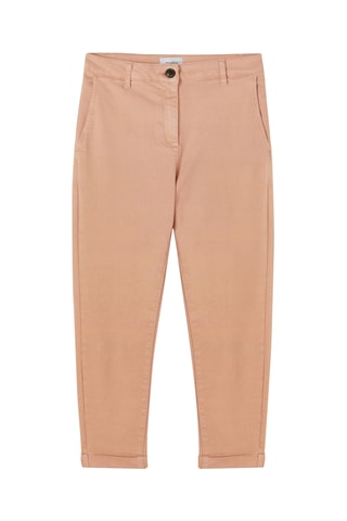 Calças chino 7/8 - Bege