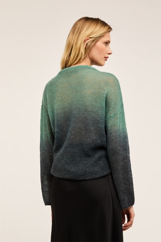 Camisola em alpaca e lã - Verde