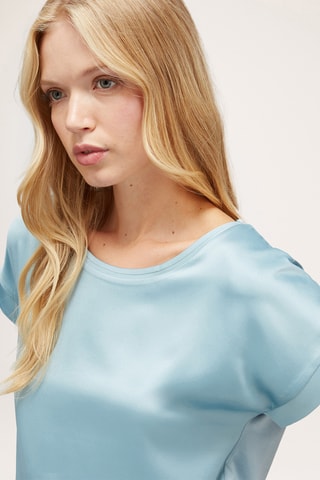 T-shirt - Azul-claro