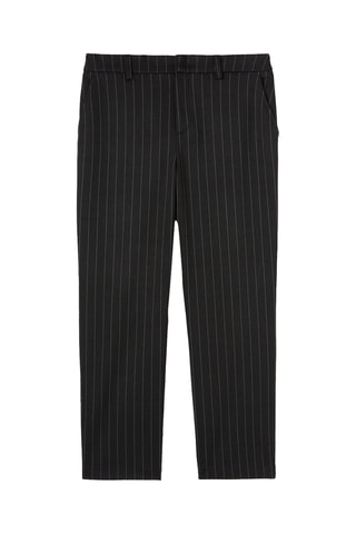 Calças regular - Preto