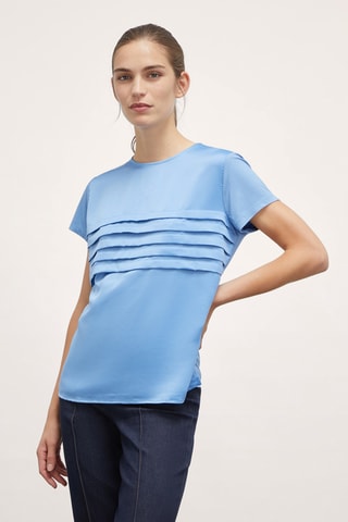 T-shirt - Azul-claro