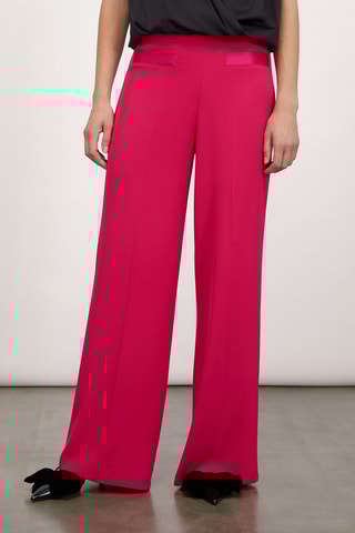 Pantalon palazzo - Fuchsia