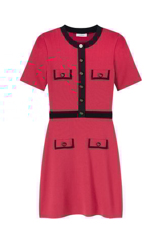 Robe patineuse - Fuchsia