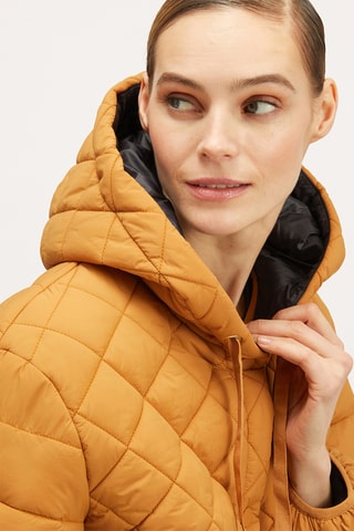 Blusão com capuz - Mostarda