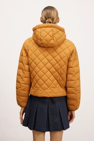 Blusão com capuz - Mostarda