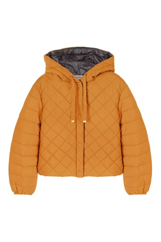 Blusão com capuz - Mostarda