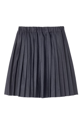 Saia plissada - Cinzento
