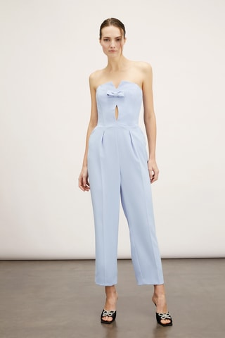 Strapless Jumpsuit - Lichtblauw