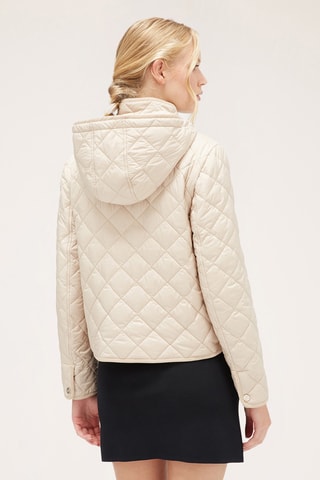 Blusão com capuz - Bege