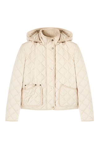 Blusão com capuz - Bege