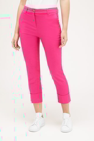 Corsários em linho - Fúcsia