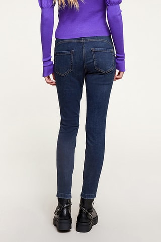 Calças de ganga skinny - Azul-escuro