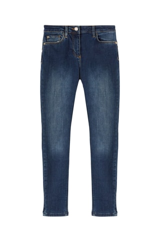 Calças de ganga skinny - Azul-escuro