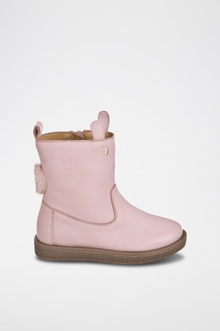 Botas de couro Rosa