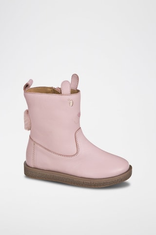 Botas de couro Rosa