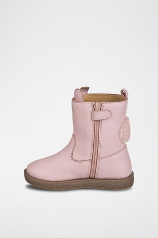 Botas de couro Rosa