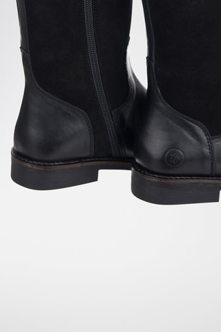 Botas de couro Preto