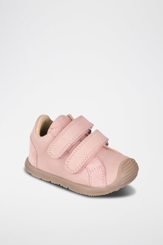 Sapatos em couro 
Rosa