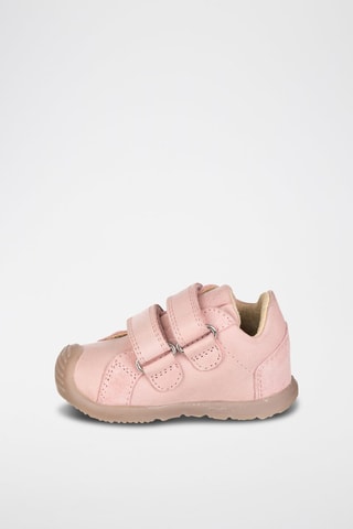 Sapatos em couro 
Rosa