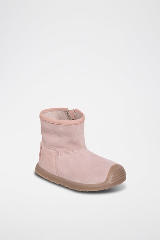 Botas de couro 
Rosa 