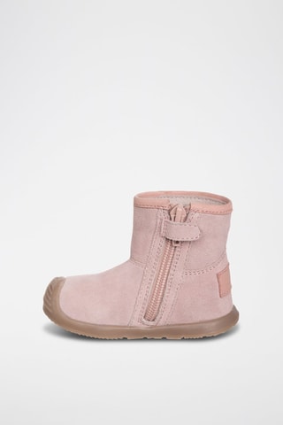 Botas de couro 
Rosa 