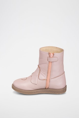 Sapatos em couro 
Rosa 