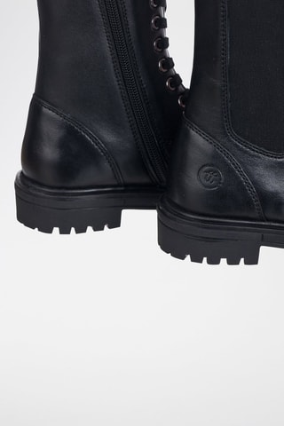 Botas de couro Preto