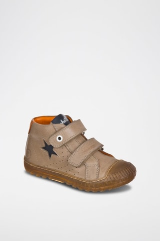 Botas de couro Toupeira