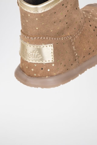 Botas de couro - Camel