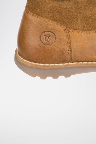Botas de couro - Camel