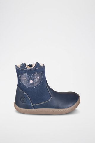 Botas de couro - Azul