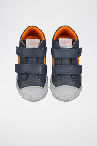 Botas de couro - Azul