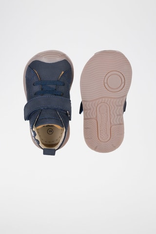 Botas de couro - Azul-escuro