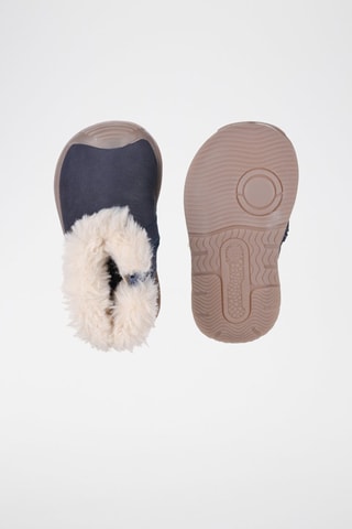 Botas de couro - Azul-escuro