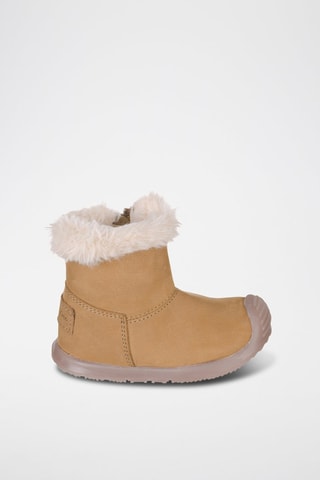 Botas de couro - Camel